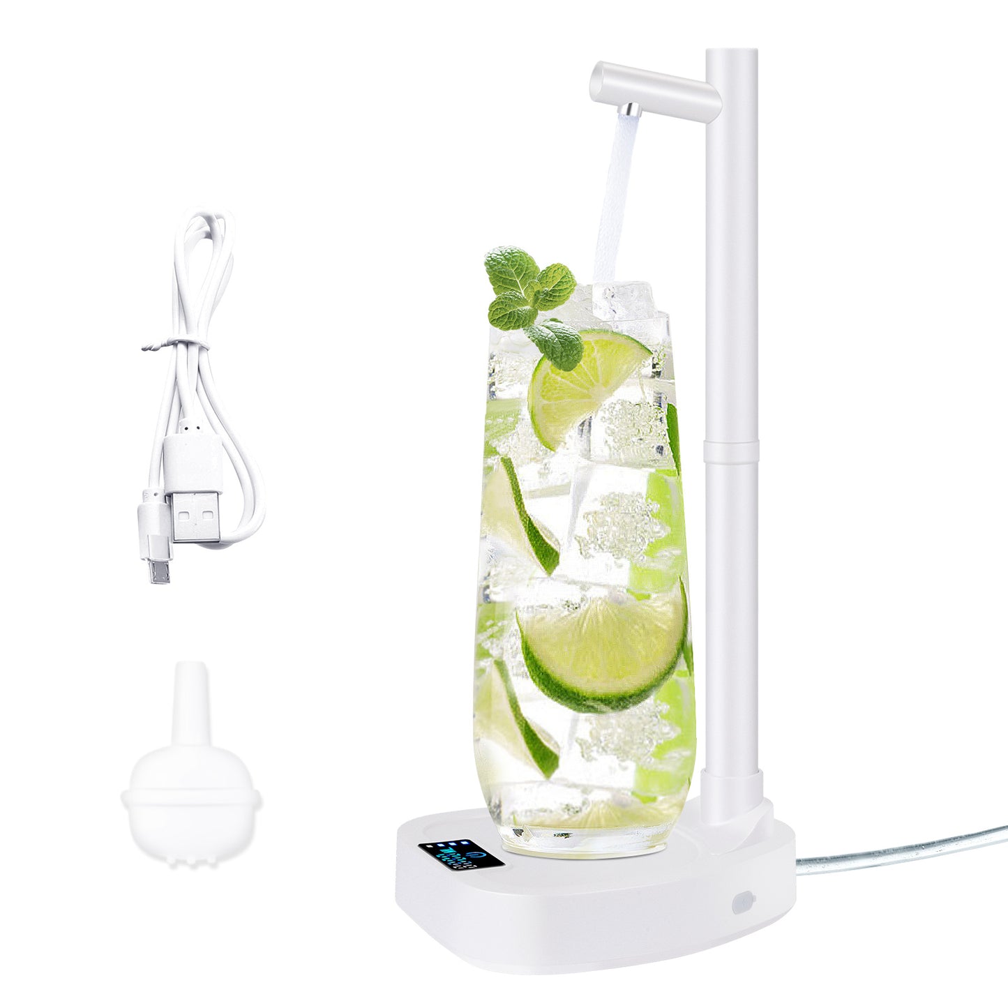 Water Dispenser Automatic Water Bottle Desktop Rechargeable Water Dispenser With Stand