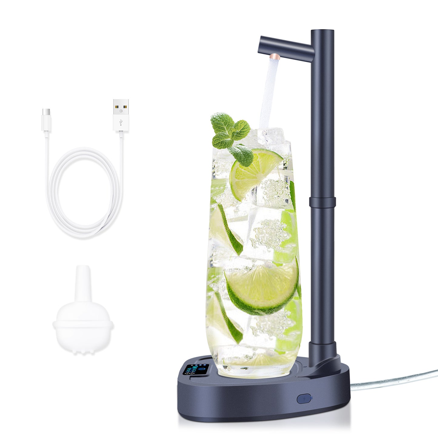 Water Dispenser Automatic Water Bottle Desktop Rechargeable Water Dispenser With Stand