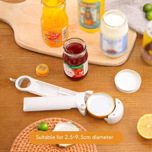 Adjustable Telescopic Anti Slip And Labor-saving Lid Opener
