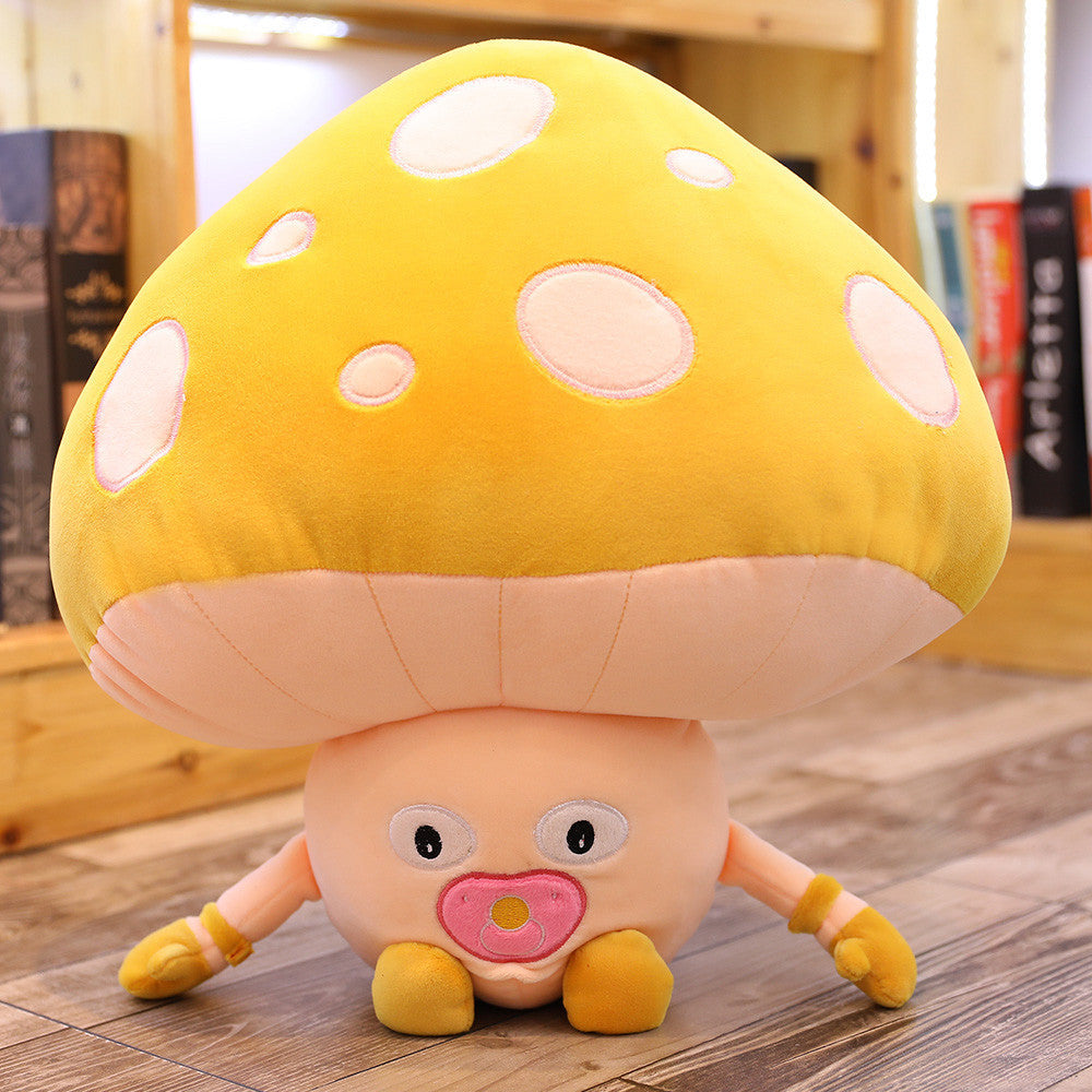 mushroom plush toy