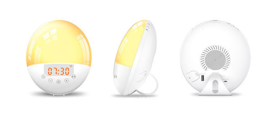Sunrise Natural Wake-up Light, Smart Alarm, Wireless App Control Alarm , Voice Control Intelligent Alarm Clock.