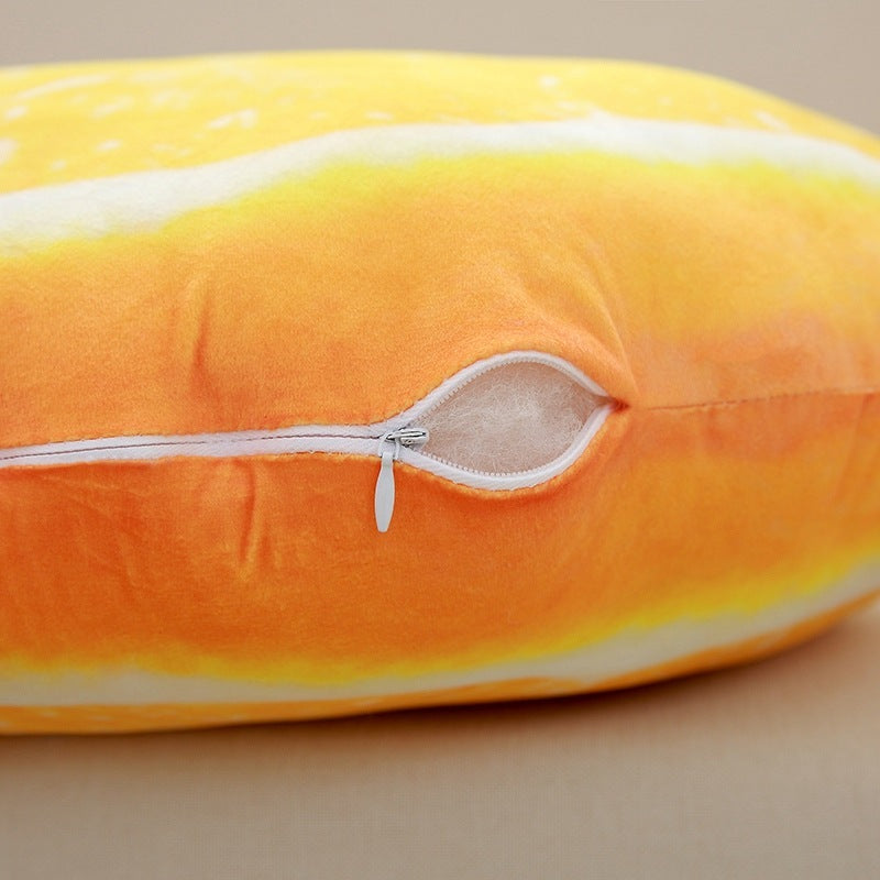 Lemon plush pillow