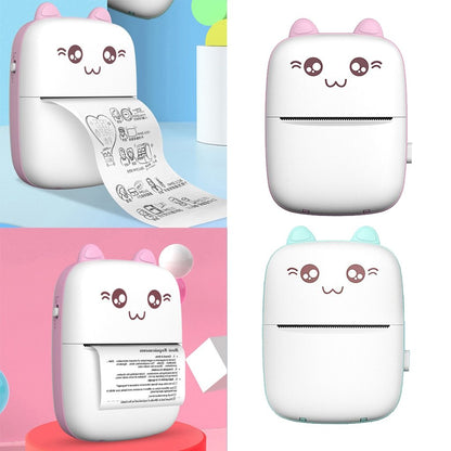 Mini Printer Portable Mini Bluetooth WiFi New Printer Mobile Phone Photo Title Note Hot Print Pocket Student Error Label Printer