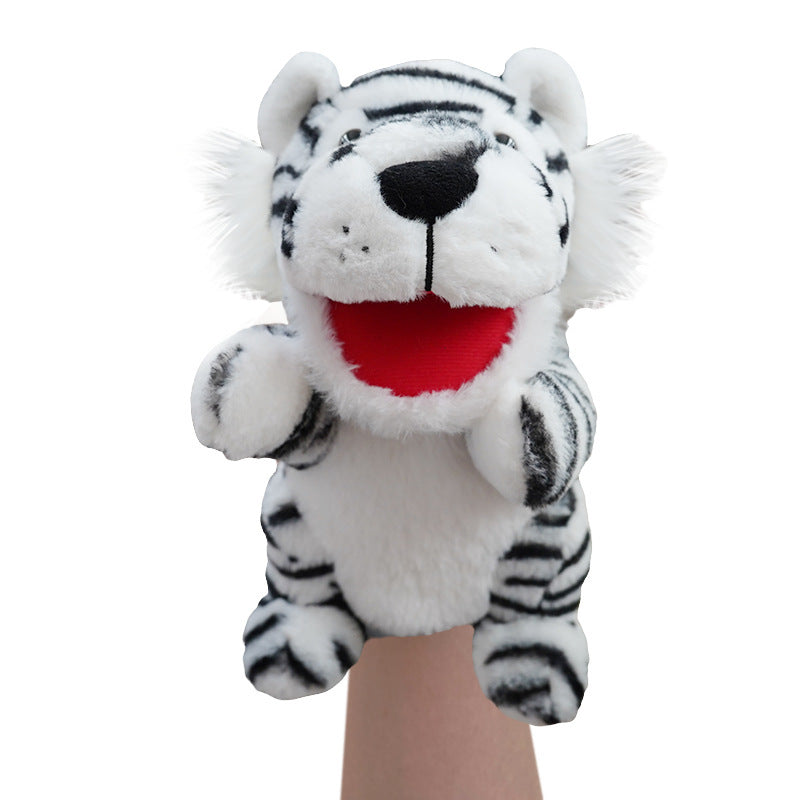 Tiger Hand puppet animals plush toy