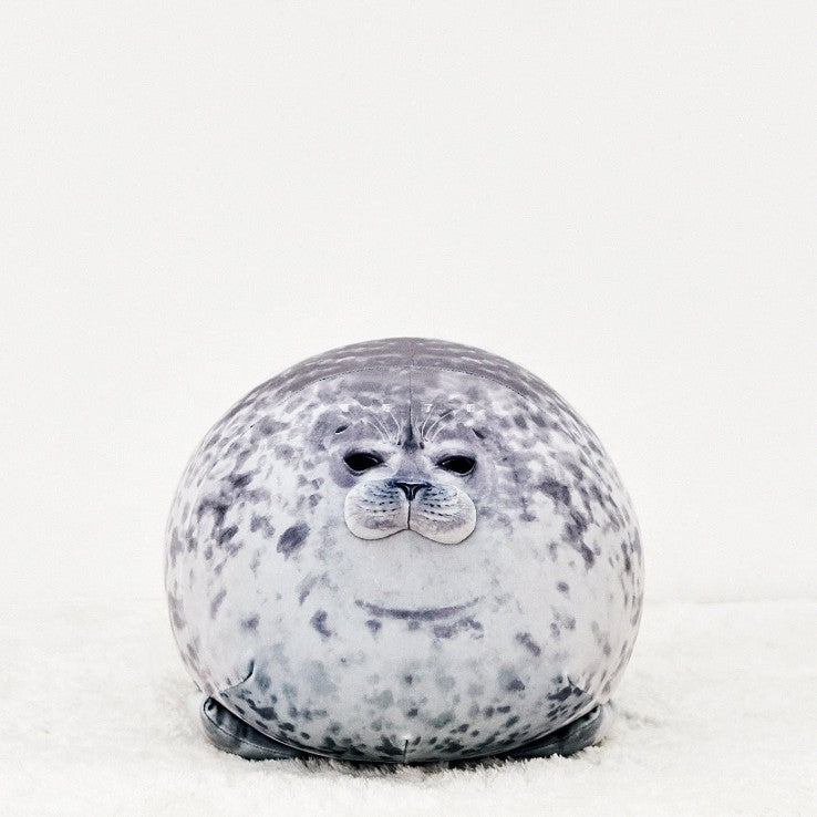 Seal plush pillow toy