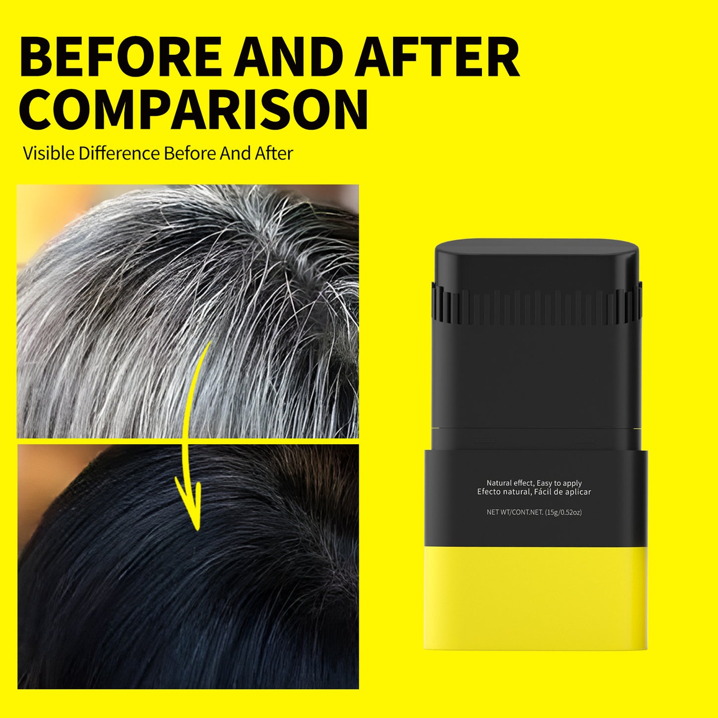 Grey Root Color Supplement Stick Artifact Filling Hairline Waterproof