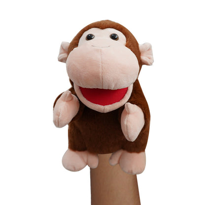 Monkey Hand puppet animals plush toy