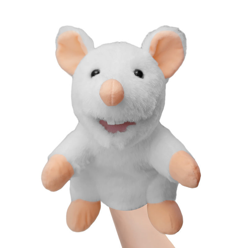 Mouse Hand puppet animals plush toy