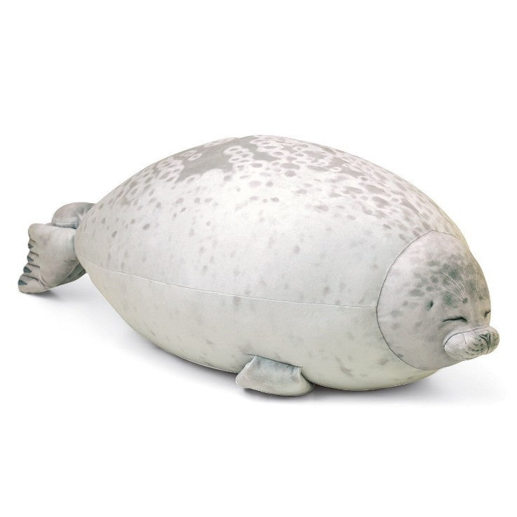 Seal plush pillow toy