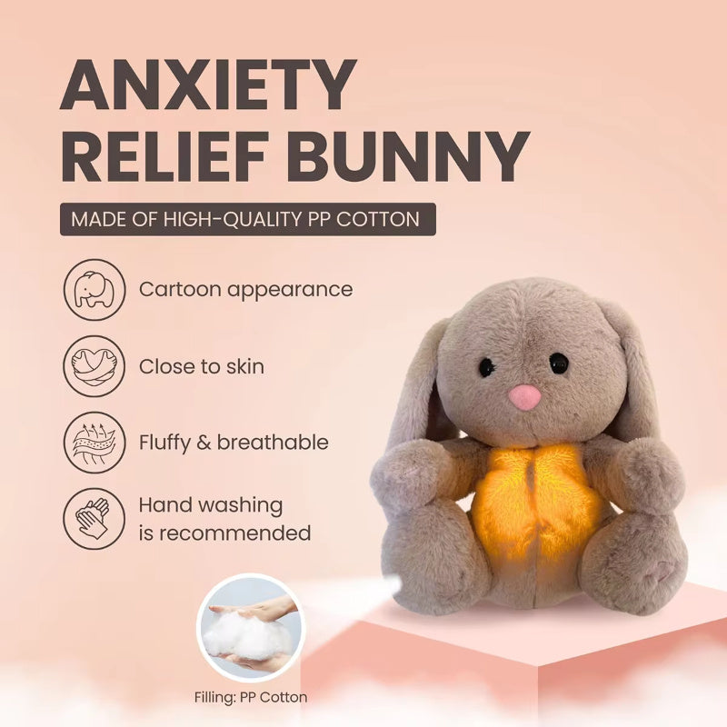 Cute stress relief plush toy for anxiety and relaxation