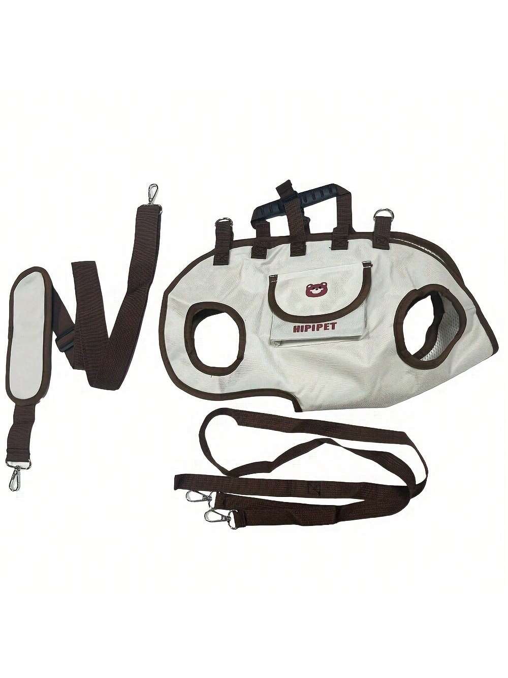 Hands-free crossbody pet sling carrier for small dogs and cats – view 6
