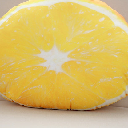 Lemon plush pillow