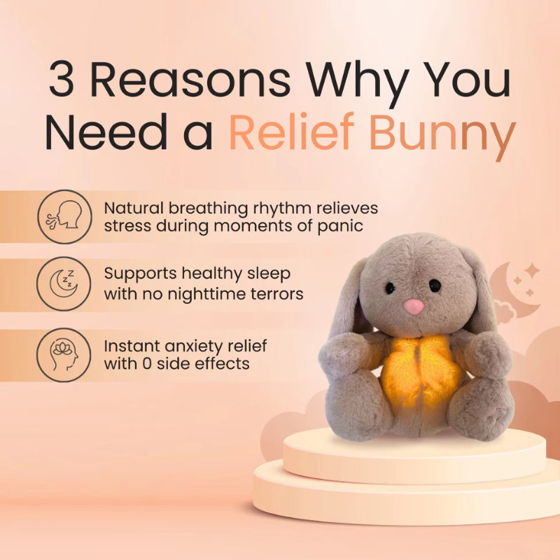 Cute stress relief plush toy for anxiety and relaxation