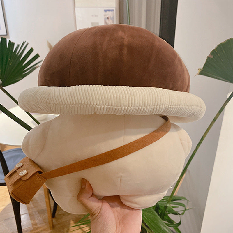Mushroom plush toy pillow