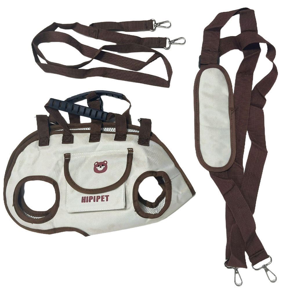 Hands-free crossbody pet sling carrier for small dogs and cats – view 4