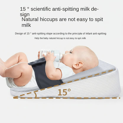 Baby Milk Spilt Prevent Ramp Mat pillow