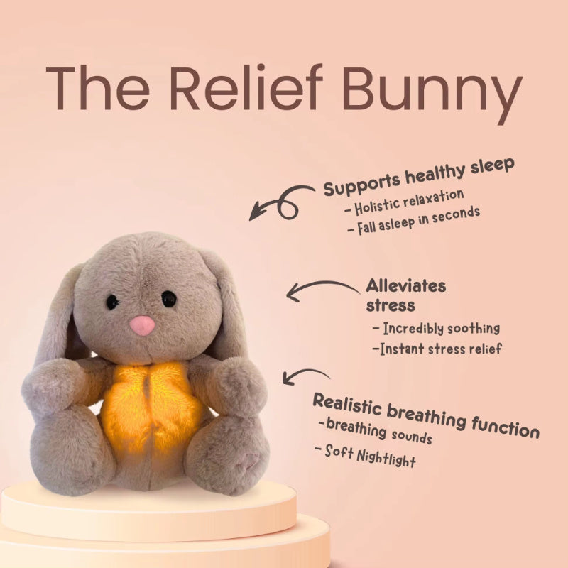 Cute stress relief plush toy for anxiety and relaxation
