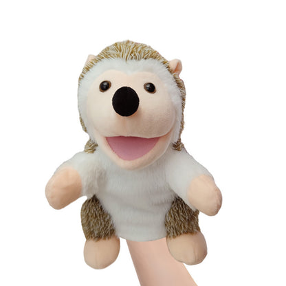 Plush hedgehog toy Hand puppet animals plush toy