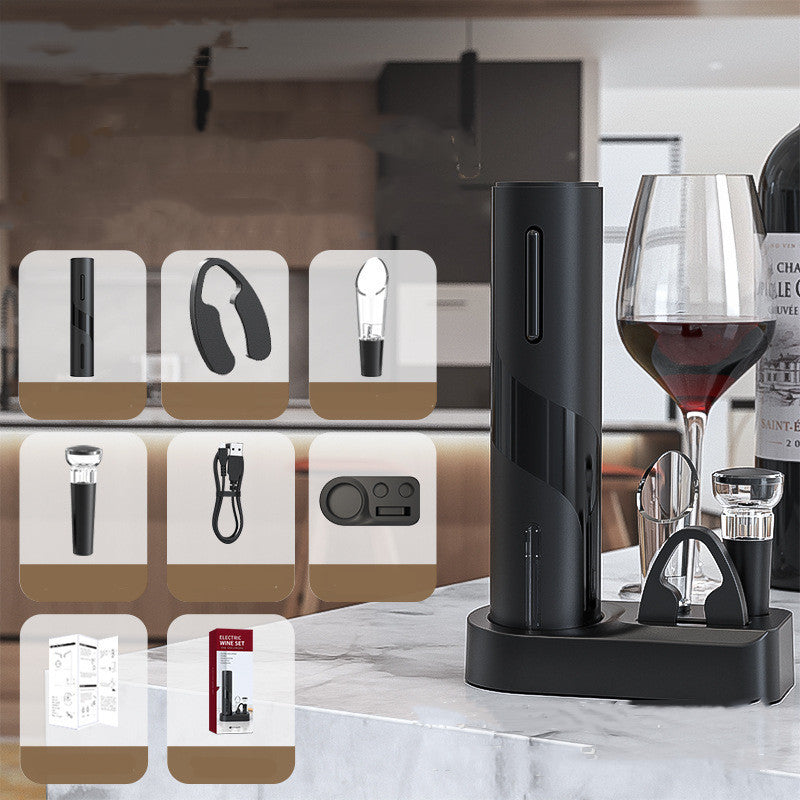 Electronic Bottle Opener Plastic USB Rechargeable Wine Electronic Bottle Opener