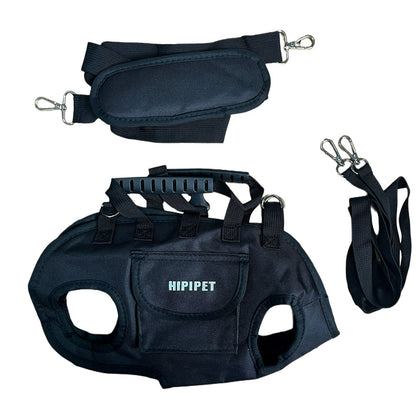 Hands-free crossbody pet sling carrier for small dogs and cats – view 7