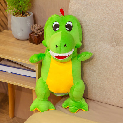 Dinosaur hand puppet plush toy