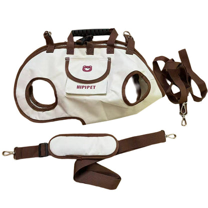 Hands-free crossbody pet sling carrier for small dogs and cats – view 9