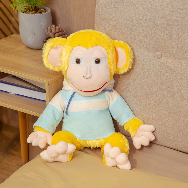Monkey  hand puppet plush toy