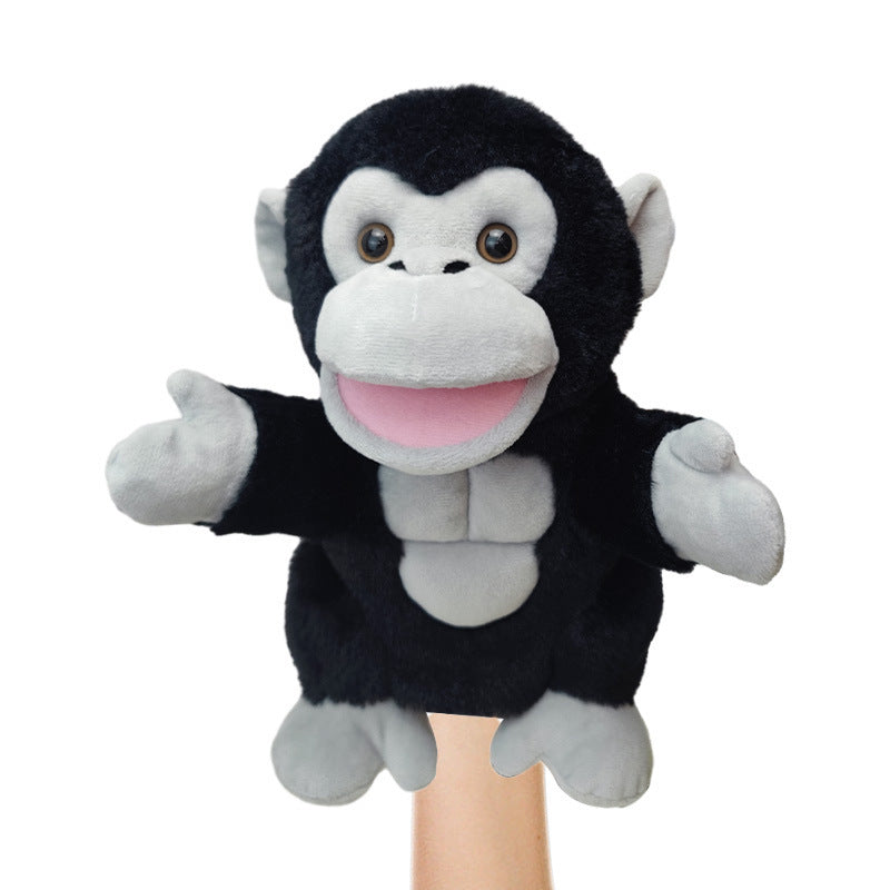 Monkey Hand puppet animals plush toy