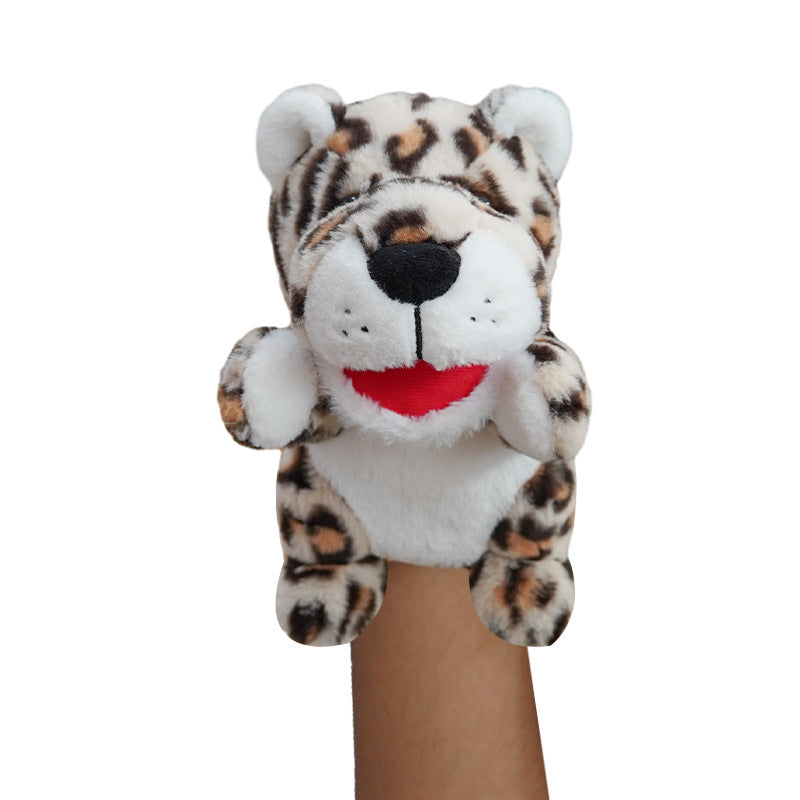 Leopard Hand puppet animals plush toy
