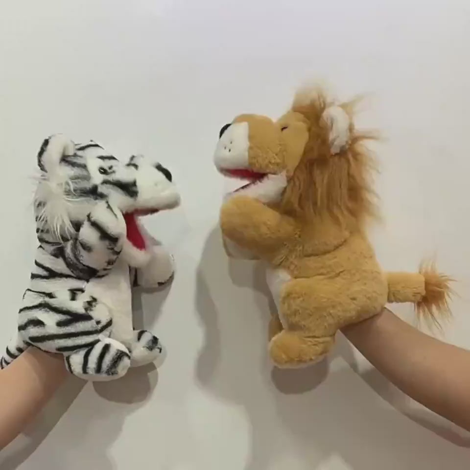 Hand puppet animals plush toy